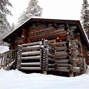 Riemula cabin v zimě