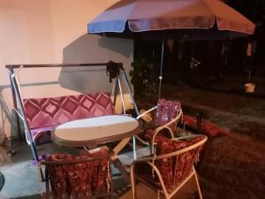 Un lugar para sentarse en Kuca za odmor Simic