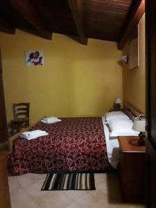 Кровать или кровати в номере B&B Corso Italo Balbo