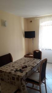 TV a/nebo společenská místnost v ubytování Apartman Dinka