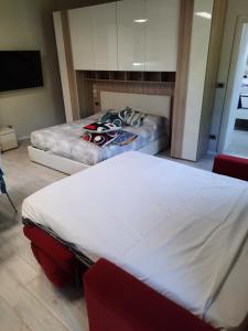 TV a/nebo společenská místnost v ubytování residence San miniato