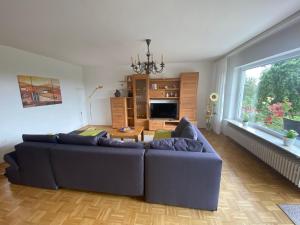 Posezení v ubytování Ferienwohnung Fackelmann