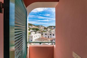 A balcony or terrace at Albergo Le Querce