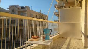 Balkón nebo terasa v ubytování Loutraki-SPA-Apartment
