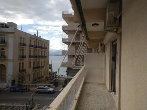 Balkón nebo terasa v ubytování Loutraki-SPA-Apartment