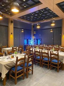 Restorāns vai citas vietas, kur ieturēt maltīti, naktsmītnē Iballe Guesthouse