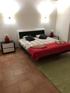 Postel nebo postele na pokoji v ubytování Flor do Rosto, Cabo Sardão, Cavaleiro, Odemira