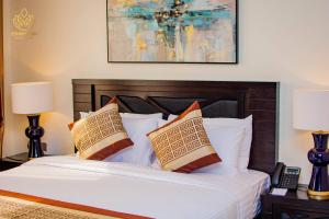 Letto o letti in una camera di Esiankiki Resort & Spa - Nanyuki