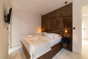 Postel nebo postele na pokoji v ubytování Luxury penthouse Vagabundo