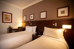 Letto o letti in una camera di Hotel Atlantic Agdal