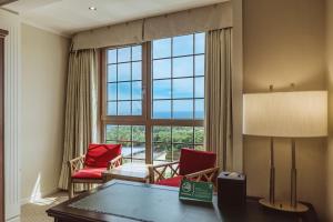 Posezení v ubytování Aria Hotel