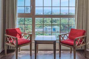 Posezení v ubytování Aria Hotel
