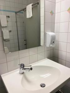 Koupelna v ubytování Hotell Älvdalen
