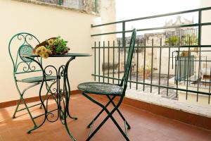 Balkón nebo terasa v ubytování B&B I sei volti Lecce