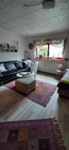 Posezení v ubytování Ferienwohnung Meier