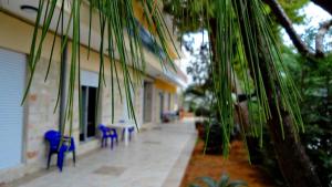 A garden outside Vacations in Patra Rooms