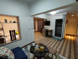 Televisyen dan/atau pusat hiburan di Jilufugan B&B