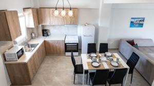 A cozinha ou cozinha compacta de Mythic Villas