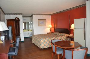 Posezení v ubytování Granbury Inn and Suites