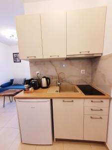 A kitchen or kitchenette at Bella House Nikiti