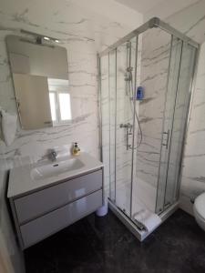 Kúpeľňa v ubytovaní Marina Rijeka Center apartments