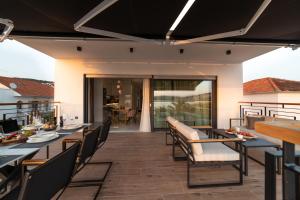 Balkón nebo terasa v ubytování Luxury penthouse Vagabundo