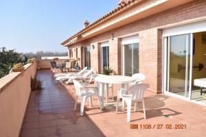 Balkón alebo terasa v ubytovaní VILLA Santa Susanna