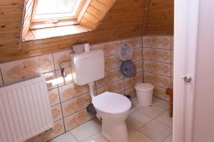 Kúpeľňa v ubytovaní Tókert Vendégház