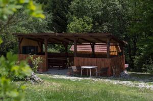 Vonkajšia záhrada v ubytovaní Tókert Vendégház