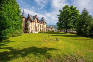 Zahrada ubytování Le Manoir d'Agnès Logis hôtel restaurant
