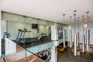 Fitness centrum a/nebo fitness zařízení v ubytování SHG Bogotá 100 Design Hotel