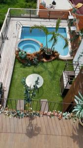 Πισίνα στο ή κοντά στο CASA PRIVADA CON ALBERCA VOLADA