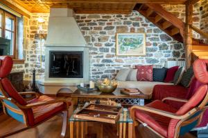 Posedenie v ubytovaní Helene Eco Luxury Villa