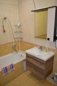 Koupelna v ubytování Executive suite in the centre