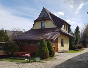 Budova, v ktorej sa horská chata nachádza