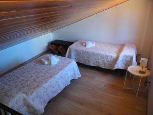 Postel nebo postele na pokoji v ubytování Casa Rural Chuan Murillo