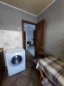 Ванная комната в Standard Brusnika Apartments Serpukhovskaya
