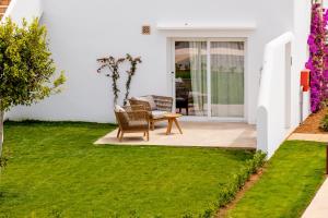 Vonkajšia záhrada v ubytovaní Eques Petit Resort