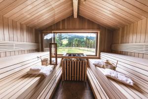Posteľ alebo postele v izbe v ubytovaní Bergseegut Chalet und Apartment