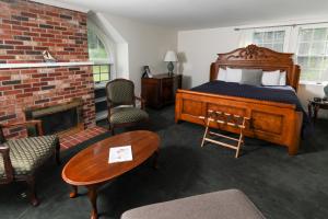 Voodi või voodid majutusasutuse Inn at Taughannock Falls toas