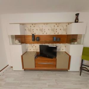 TV a/nebo společenská místnost v ubytování Ferienwohnung Michaela