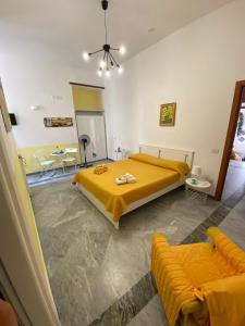 A bed or beds in a room at le ginestre in centro
