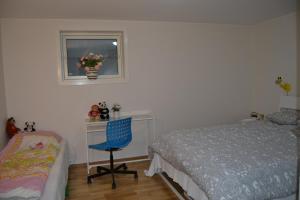 Postel nebo postele na pokoji v ubytování Totally independent apartment near NTNU,Lerkendal and Center