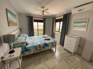 A bed or beds in a room at Casa Vista