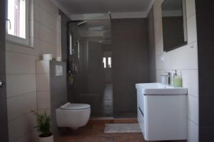 Koupelna v ubytování APARTMENTS SCIRENICA