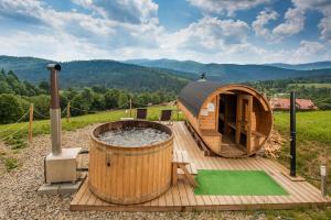 Nespecifikovaný výhled na hory nebo výhled na hory při pohledu z bed and breakfast