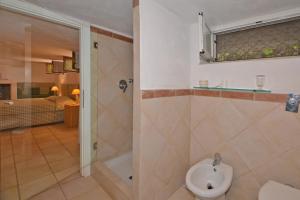 Phòng tắm tại Casa Giannellina
