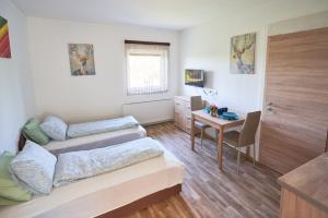 TV a/nebo společenská místnost v ubytování Thermal Apartman - EM
