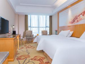 TV a/nebo společenská místnost v ubytování Vienna Hotel Hubei Xiangyang Tanxi Road