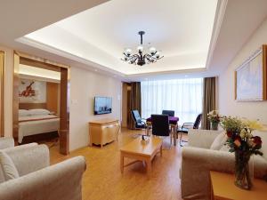 Χώρος καθιστικού στο Vienna Hotel Hunan Yongzhou Lengshuitan District Government Square +4 φωτογραφίες